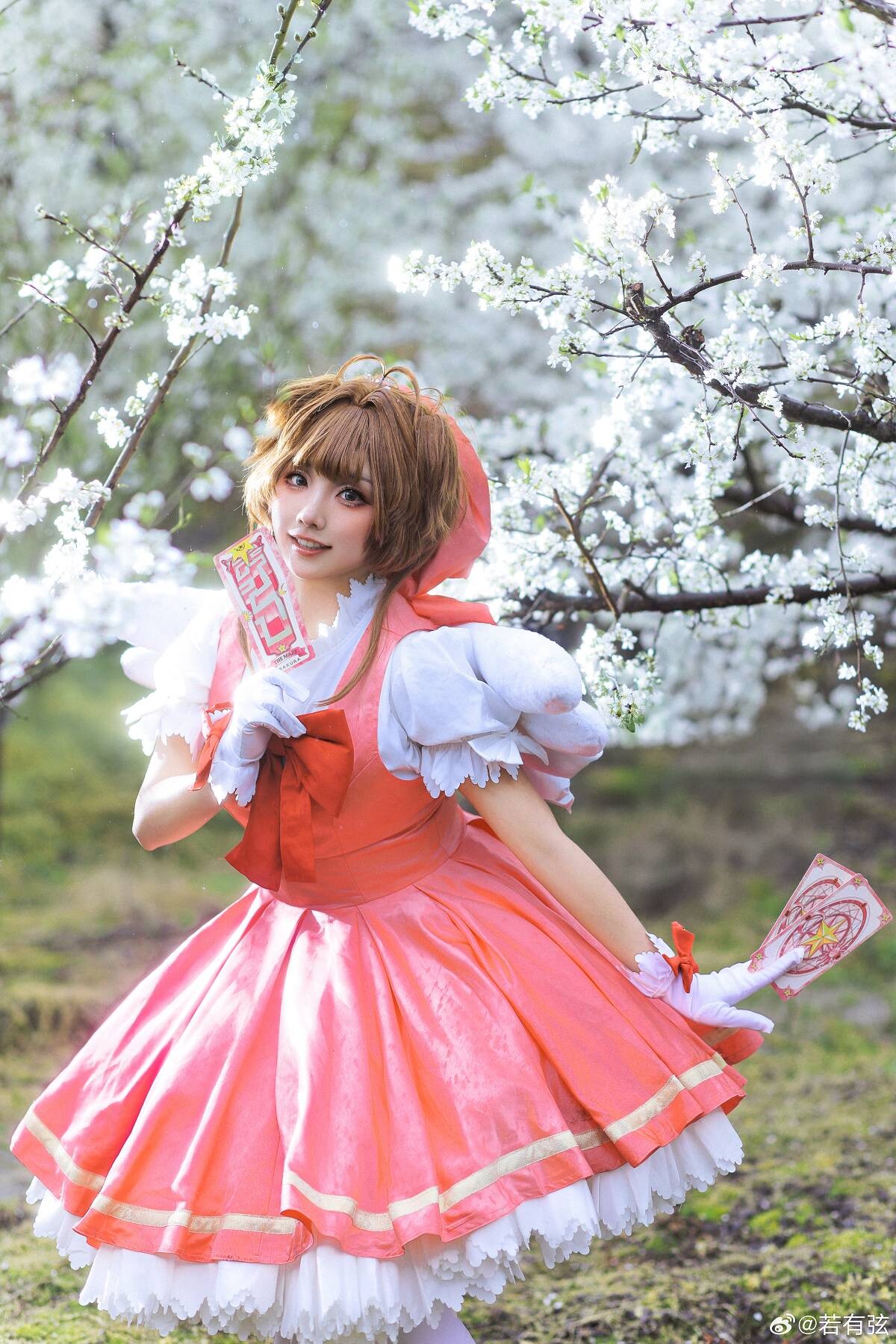 「魔卡少女樱」木之本樱 cosplay 祝小樱生日快乐～