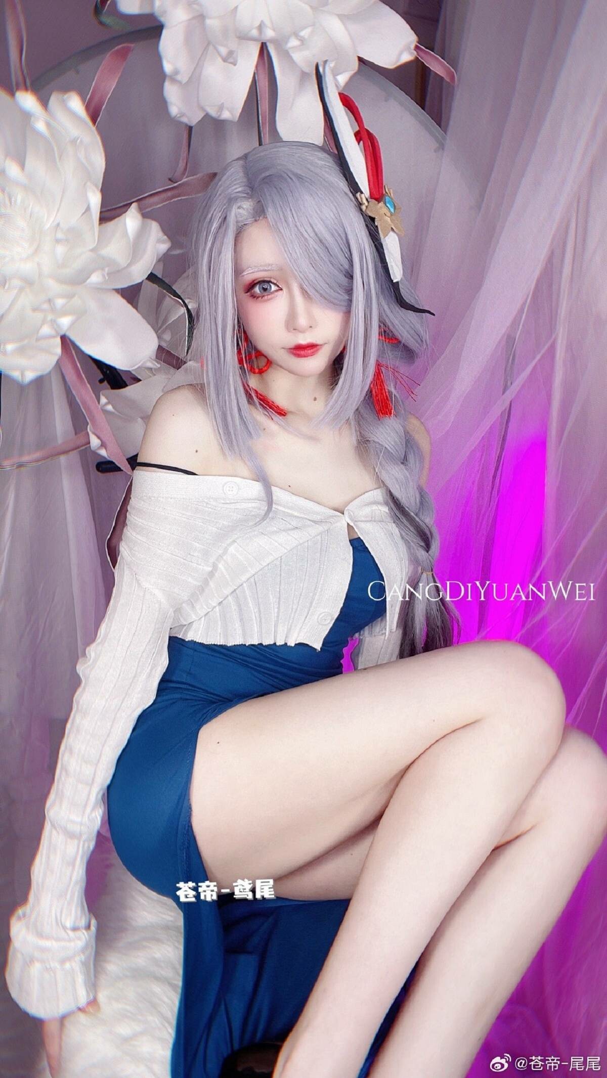 「苍帝-鸢尾」原神 申鹤 小姨来啦