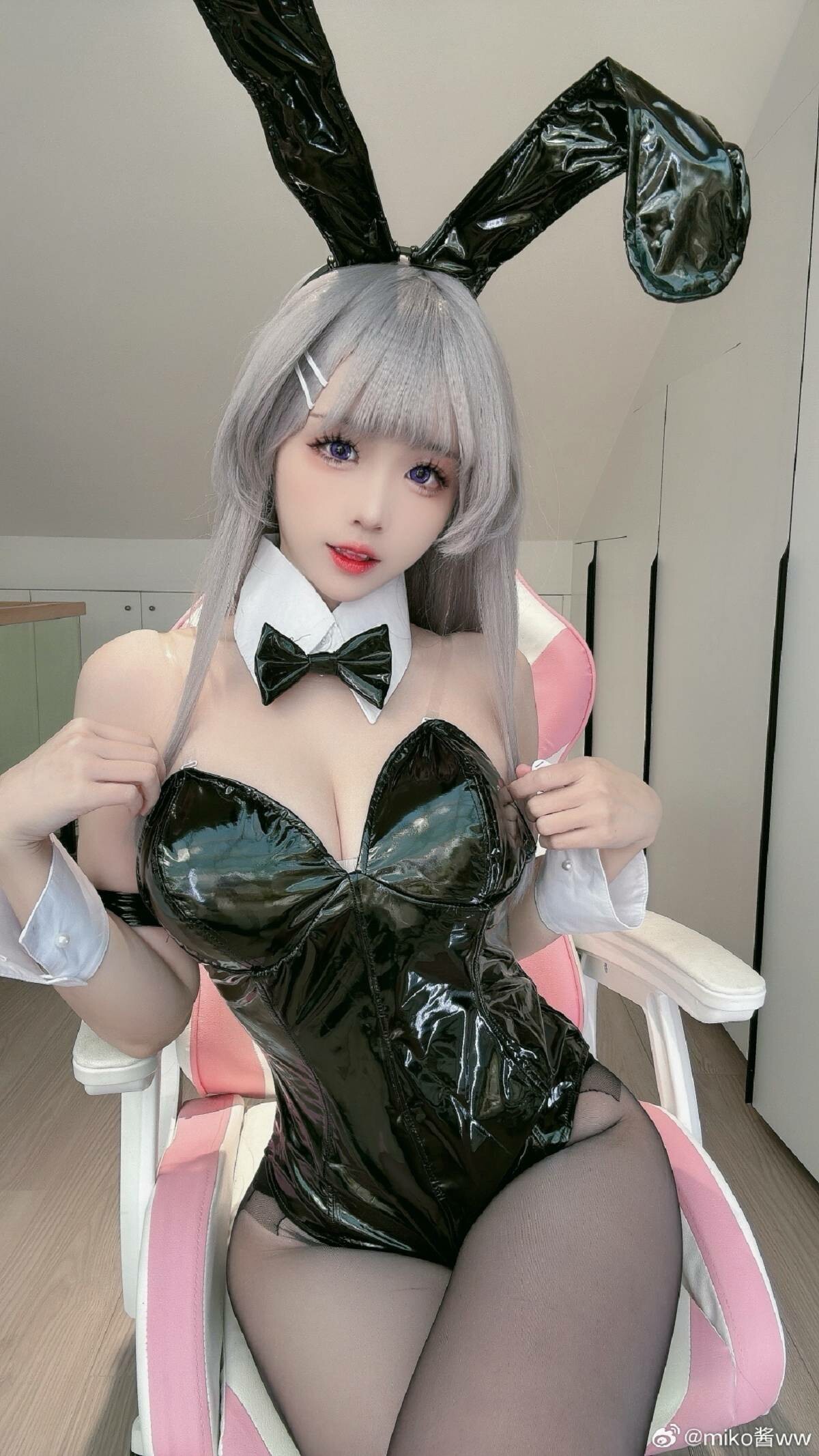 「miko酱ww」青春猪头少年不会梦到兔女郎学姐 樱岛麻衣 人活着就是为了樱岛麻衣🌸