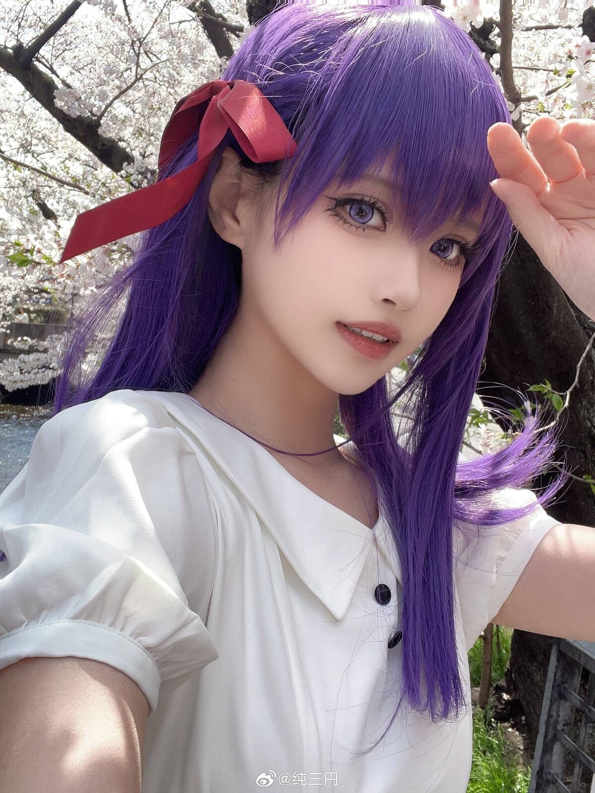 「fate」间桐樱 cosplay 现在正是拍樱的季节