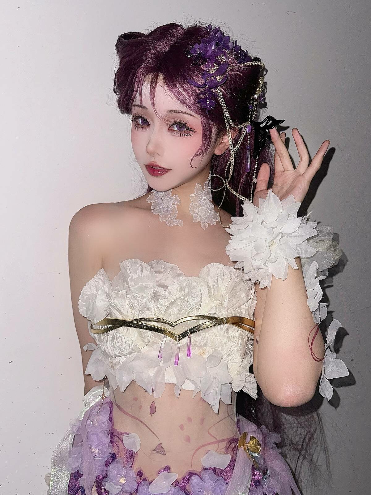 「Momoko葵葵」无期迷途 萦萦 这么害羞，亲个嘴就紧张成这样～