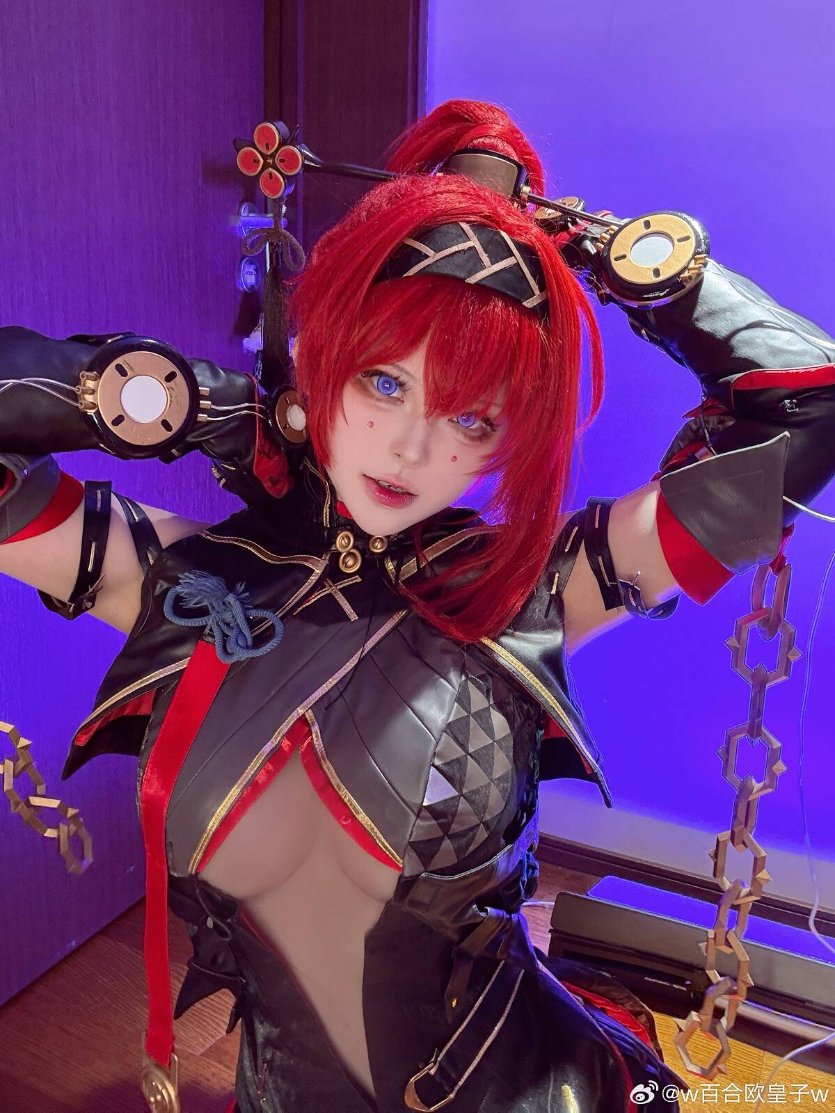 「鸣潮」吟霖 cosplay