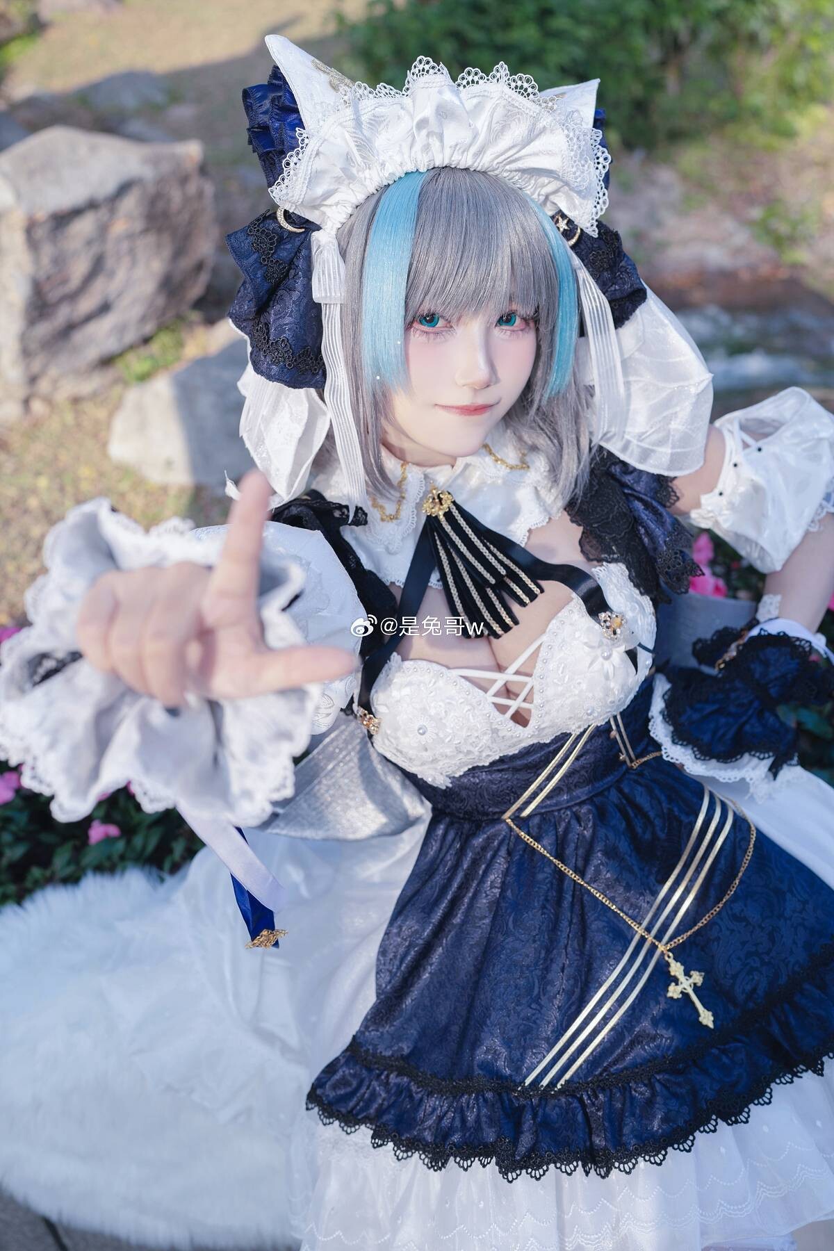 「碧蓝航线」柴郡 cosplay