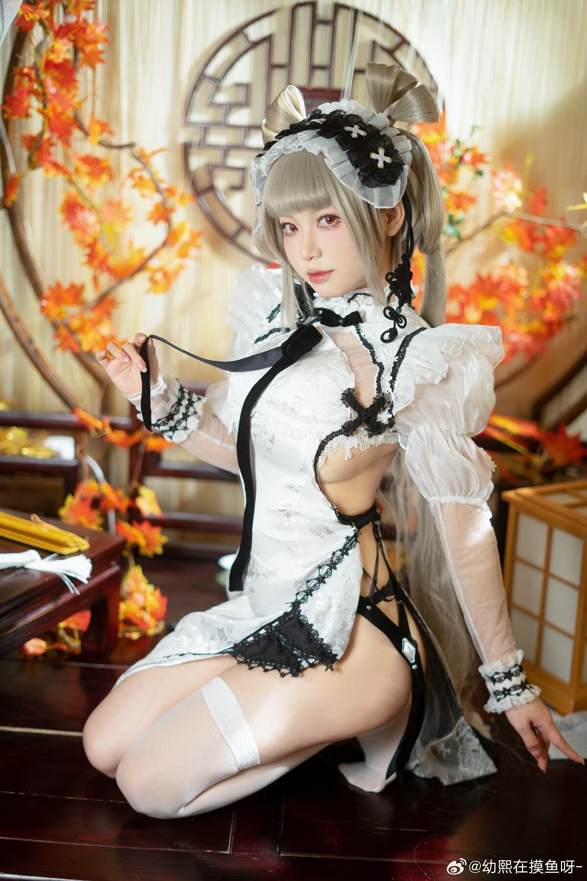 「幼熙在摸鱼呀」碧蓝航线 可畏 可畏同人旗袍