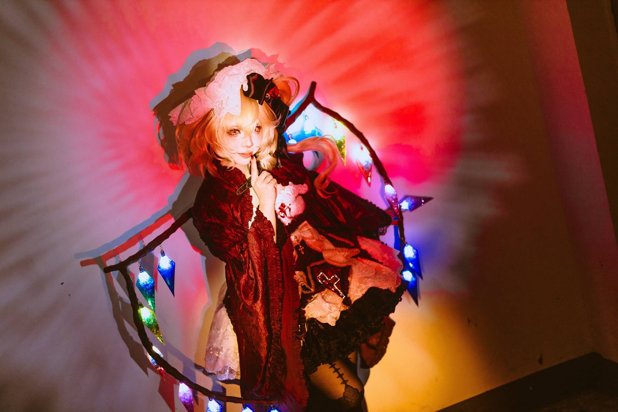 「东方project」芙兰朵露·斯卡雷特 cosplay