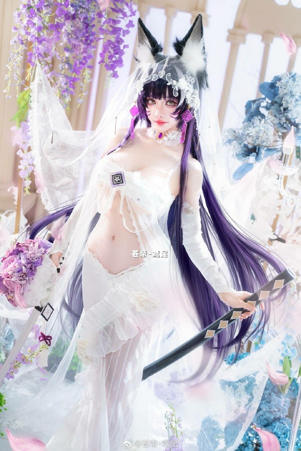 「苍帝-鸢尾」碧蓝航线 武藏 从今往后，我永远会是你的依靠….