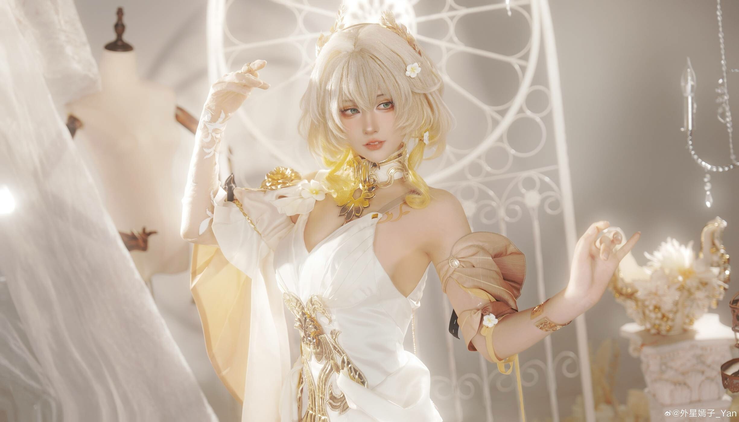 「外星嫣子_Yan」崩坏星穹铁道 阿格莱雅